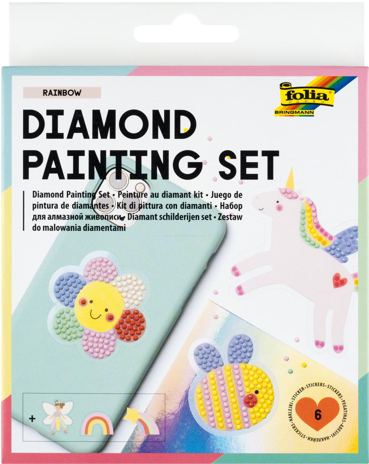 Diamond painting set - 1000 kamínků